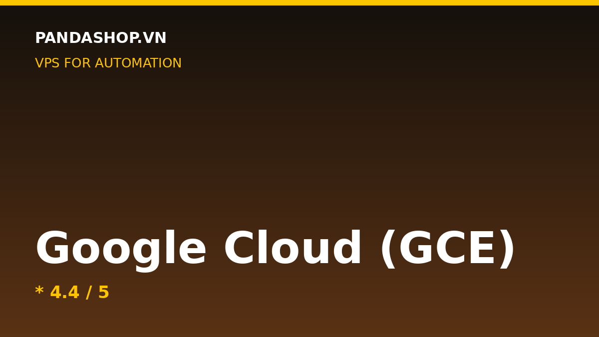 Google Cloud (GCE)