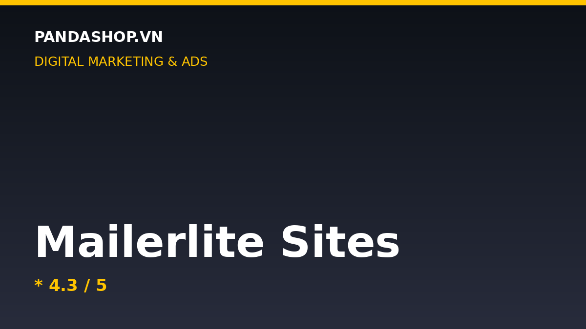 Mailerlite Sites