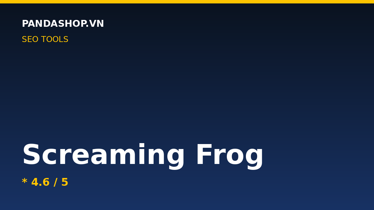 Screaming Frog