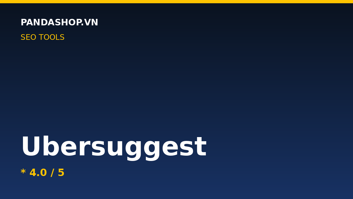Ubersuggest